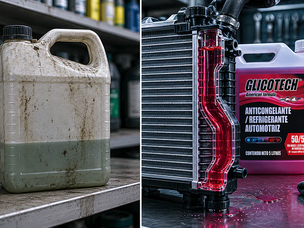Norma ASTM D3306: El estándar químico que define a un refrigerante real frente al agua con colorante