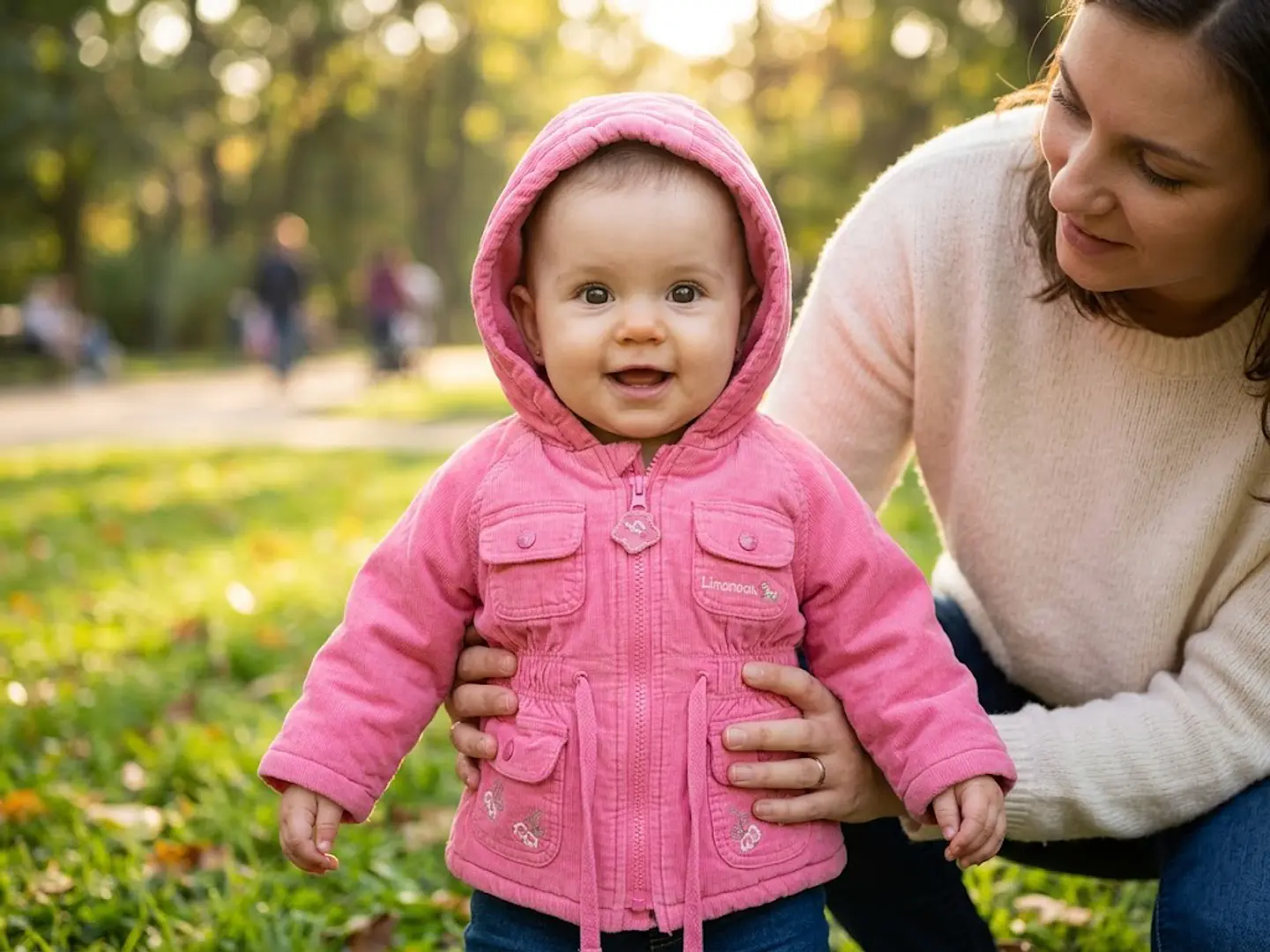 Chaqueta Invierno bebé LIMONADA Talla 9 Meses 3
