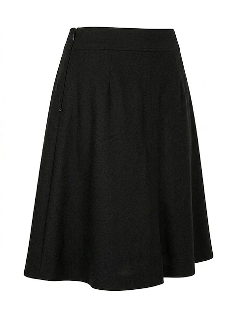 Falda Negra BANANA REPUBLIC Mujer Talla 10 / 42 / L