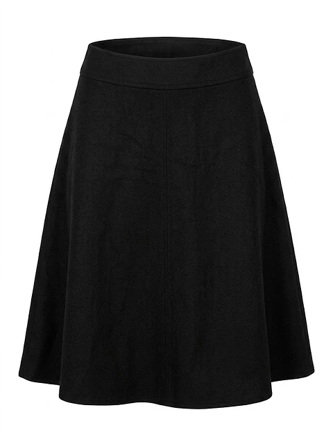 Falda Negra BANANA REPUBLIC Mujer Talla 10 / 42 / L