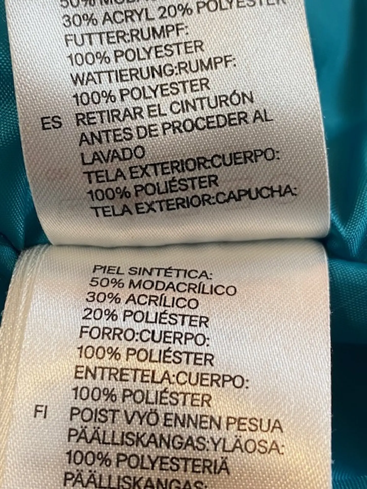 Parka Verde DIVIDED de H&M Mujer Talla 38 10