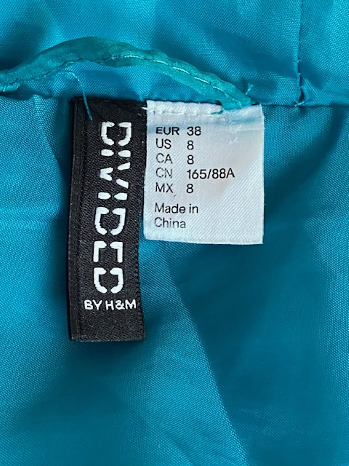 Parka Verde DIVIDED de H&M Mujer Talla 38 9