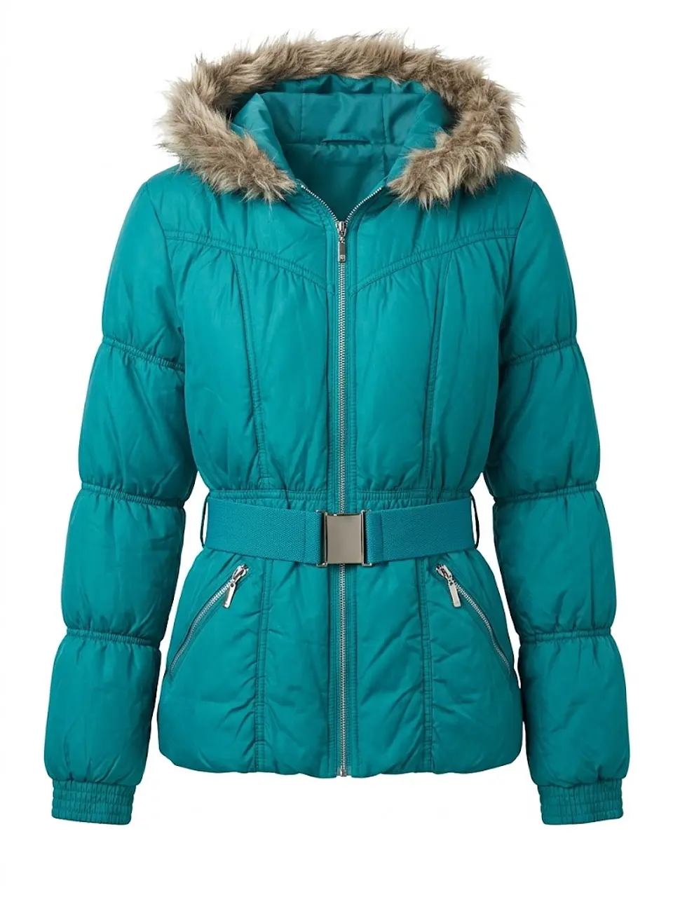 Parka Verde DIVIDED de H&M Mujer Talla 38 1