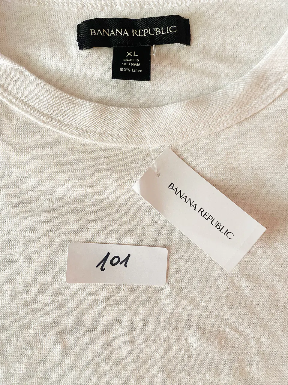 Polera Manga Corta BANANA REPUBLIC Hombre Talla XL 13