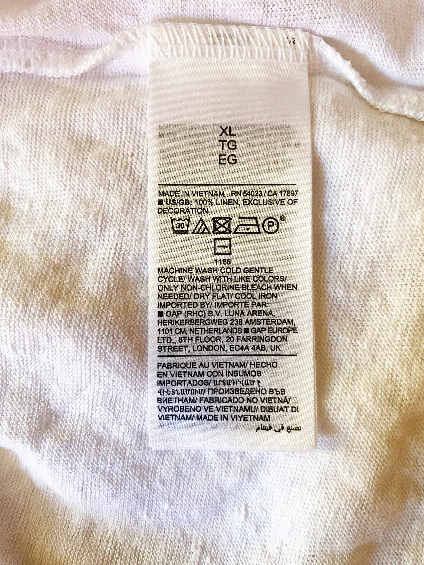Polera Manga Corta BANANA REPUBLIC Hombre Talla XL 8