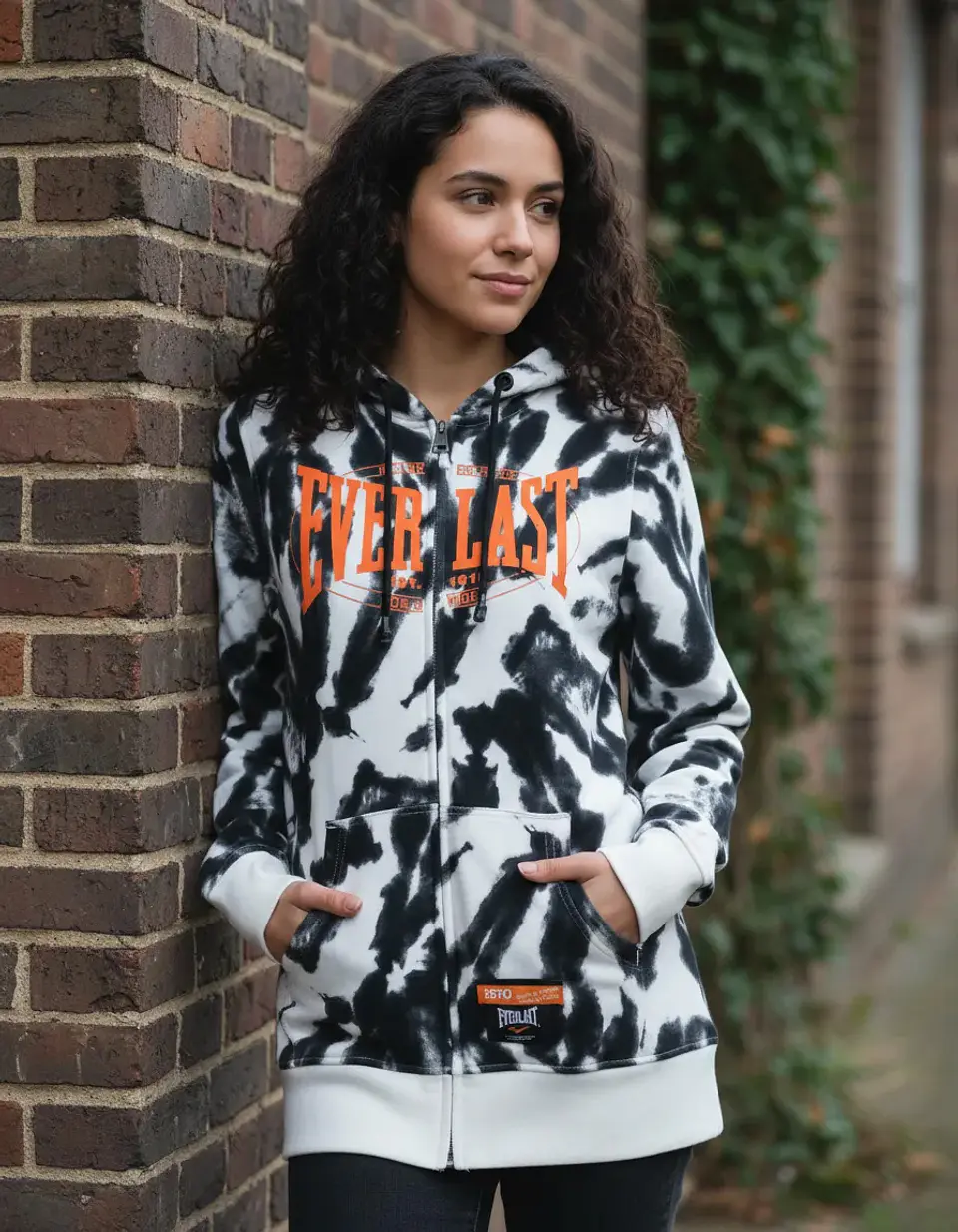 Polerón Everlast Talla M Golden Age Oversize con Capucha - Unisex / Urbano 5