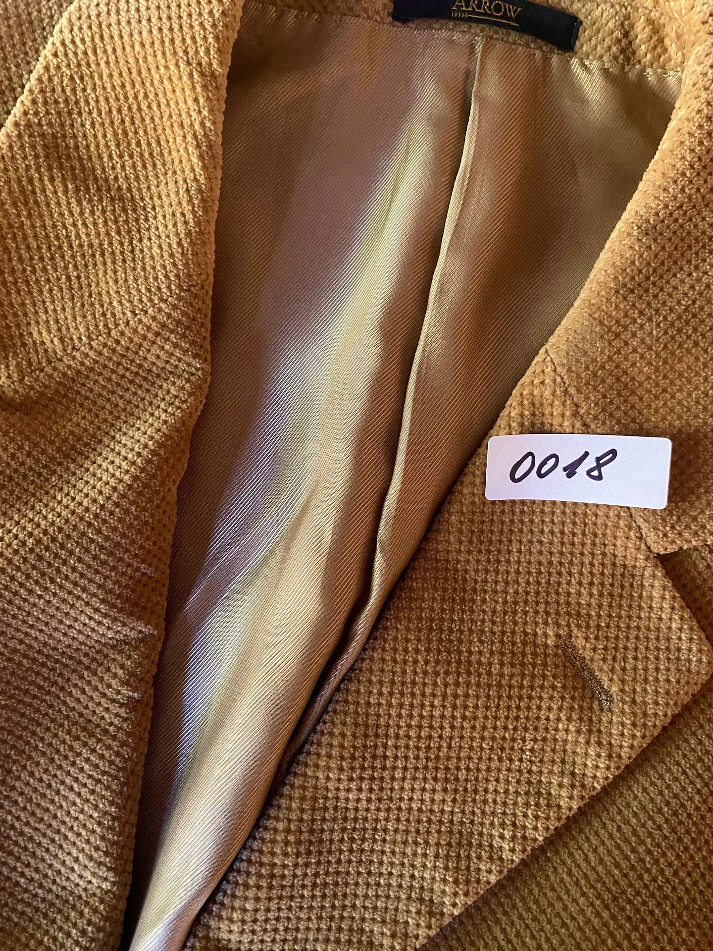 Chaqueta Invierno ARROW Talla 54 Material PANA 17