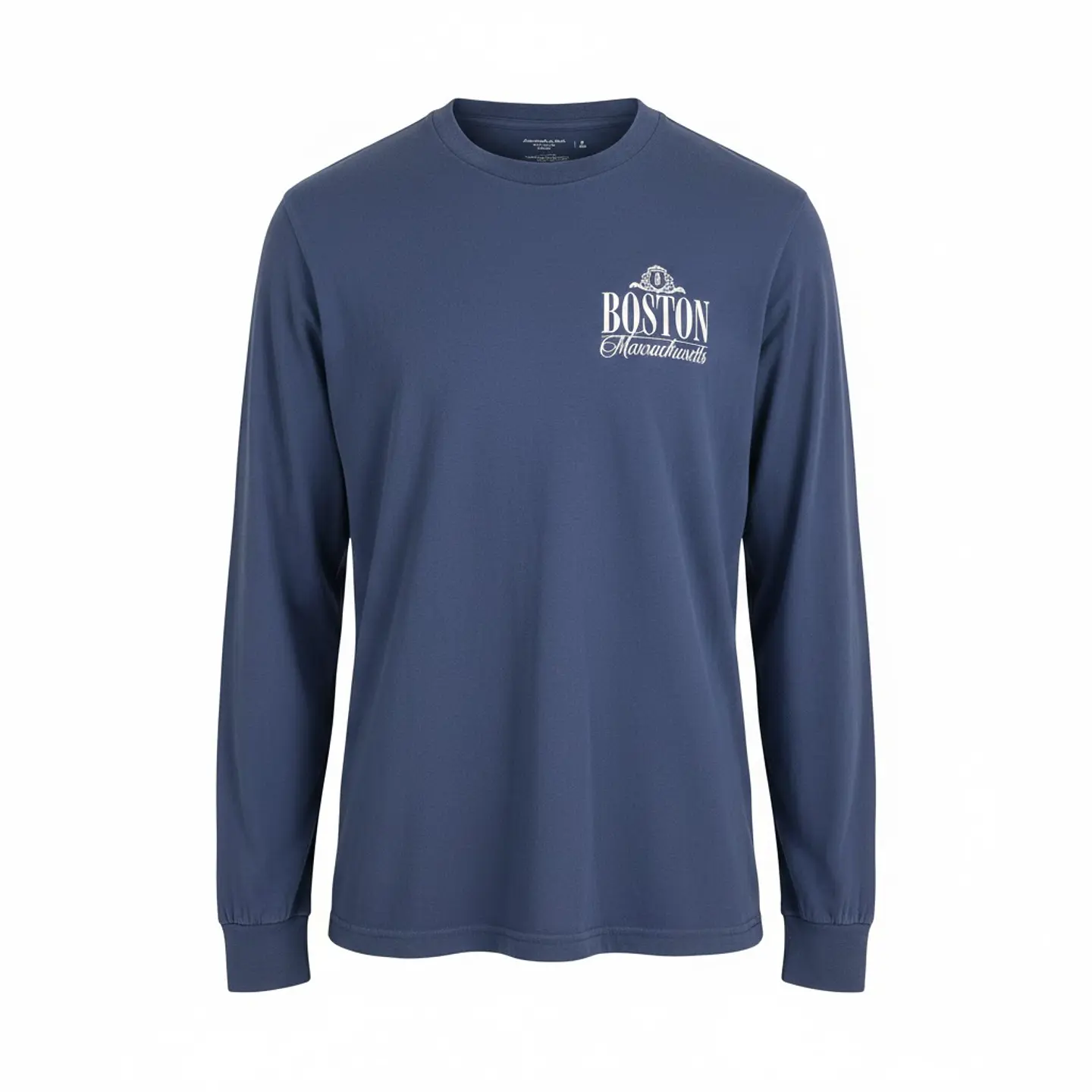 Polera Manga Larga Abercrombie & Fitch - Boston Massachusetts (Talla M) 1