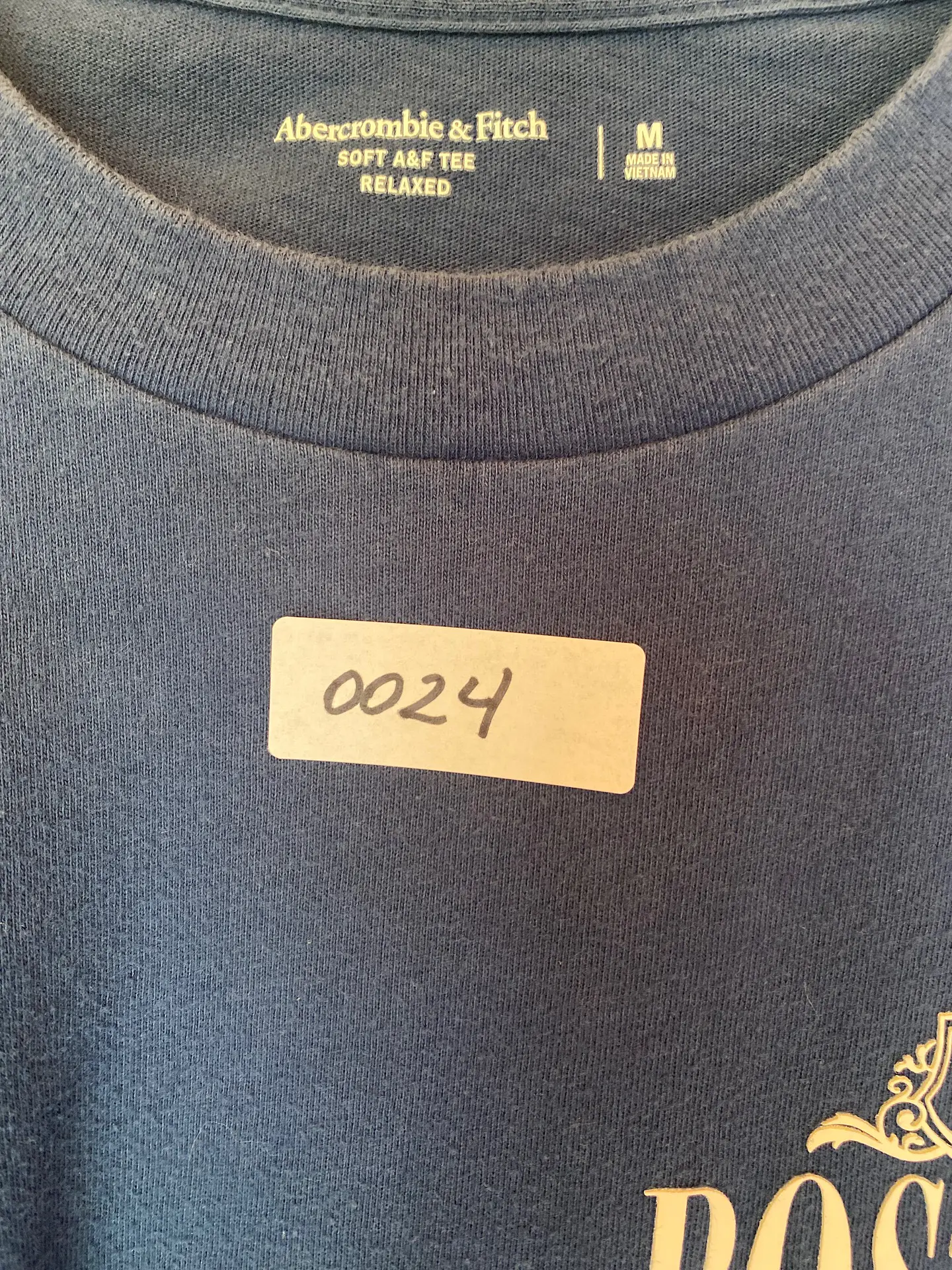 Polera Manga Larga Abercrombie & Fitch - Boston Massachusetts (Talla M) 12