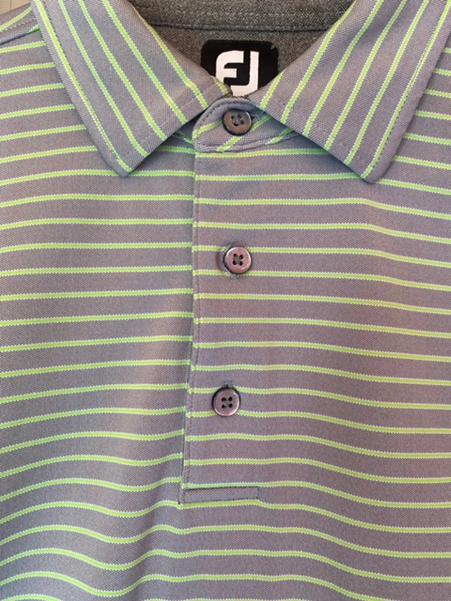 Polera Foot Joy Manga Larga Hombre / Golf Talla XL 6