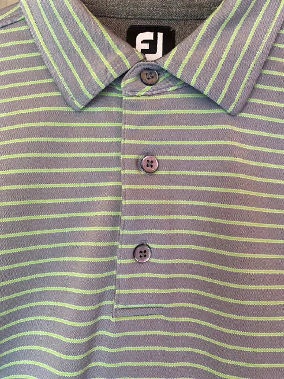 Polera Foot Joy Manga Larga Hombre / Golf Talla XL 6