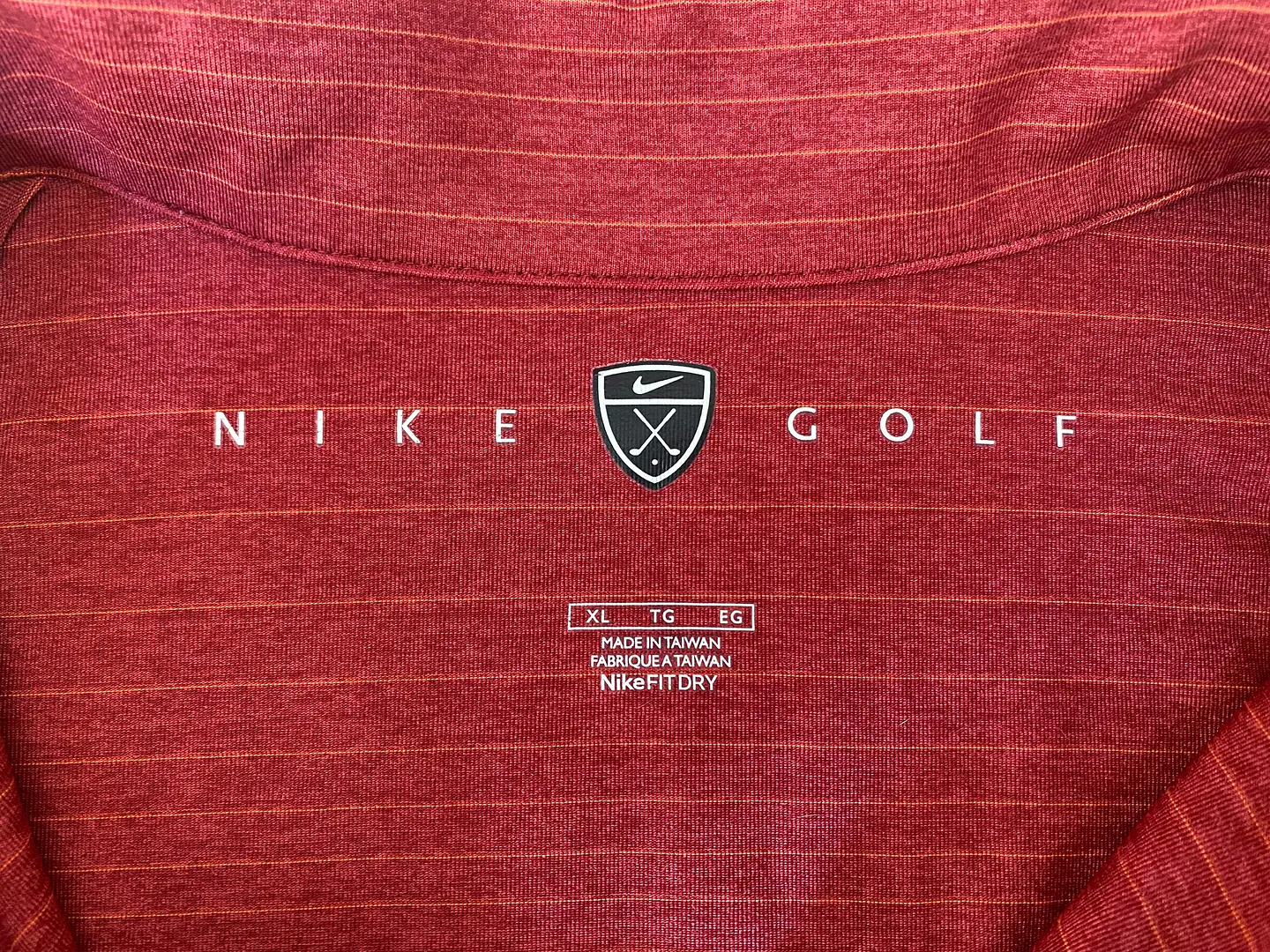 Polera Nike Golf Manga Larga Talla XL Hombre 6