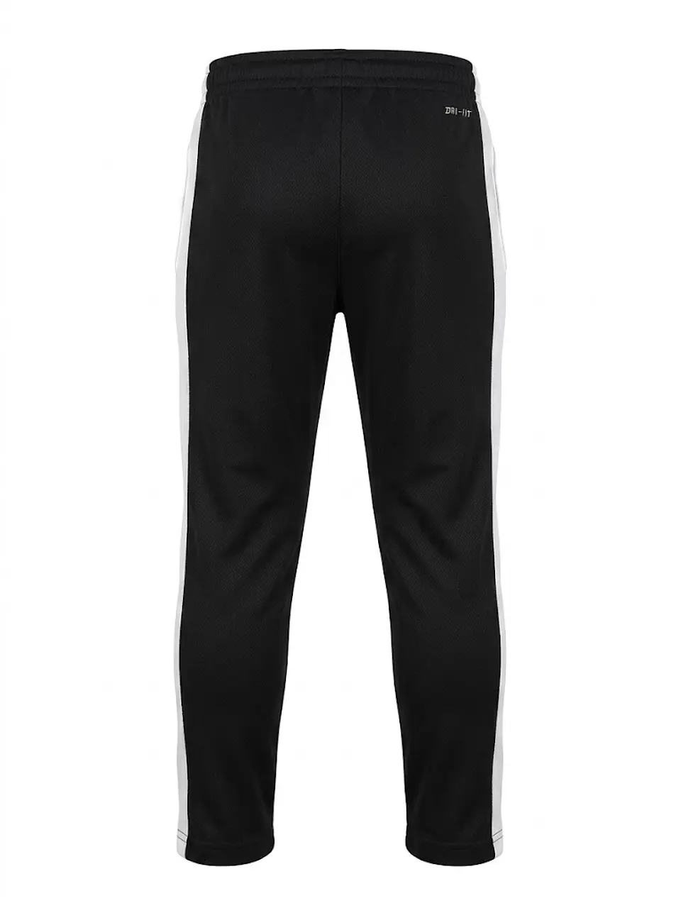 Pantalón Buzo Nike Dri-FIT Niño – Negro / Franjas Blancas / Talla S (4-5 años) 2