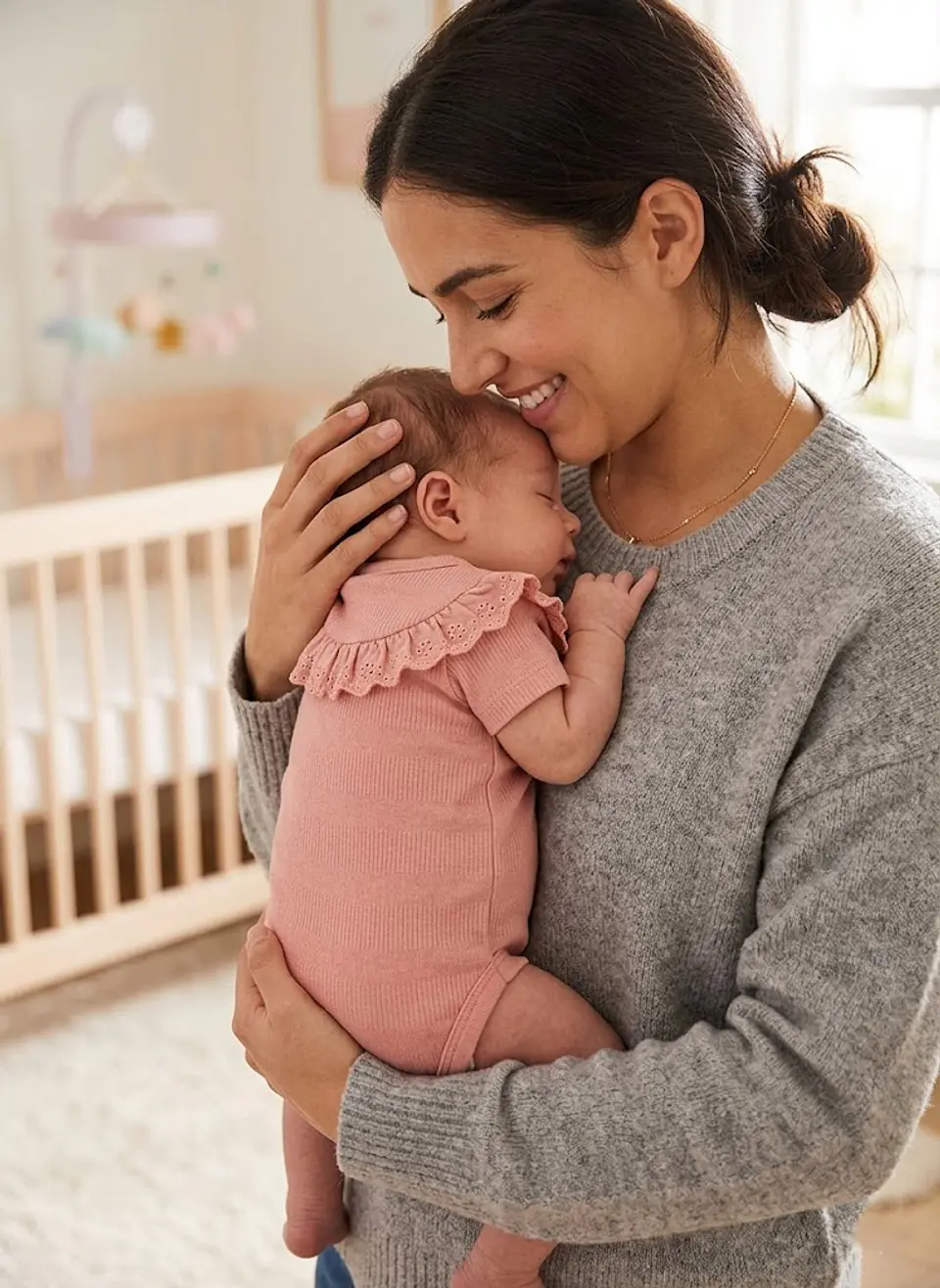 Body Enterito Coquette Rosado NICOLE MILLER – 0 a 3 Meses 4