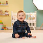 Chaqueta de Mezclilla Clásica para Bebé Wonderkids – 18 Meses - Miniatura 3