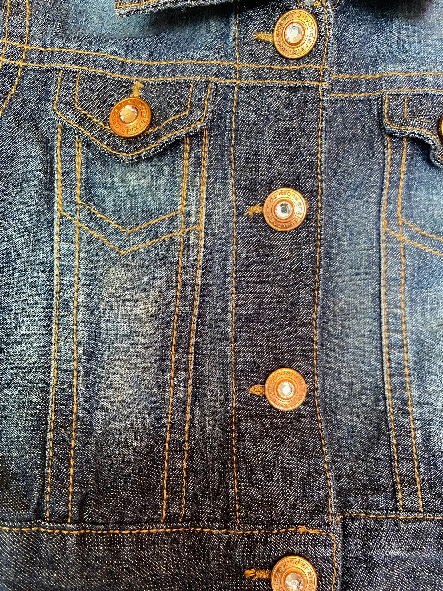 Chaqueta de Mezclilla Clásica para Bebé Wonderkids – 18 Meses 12