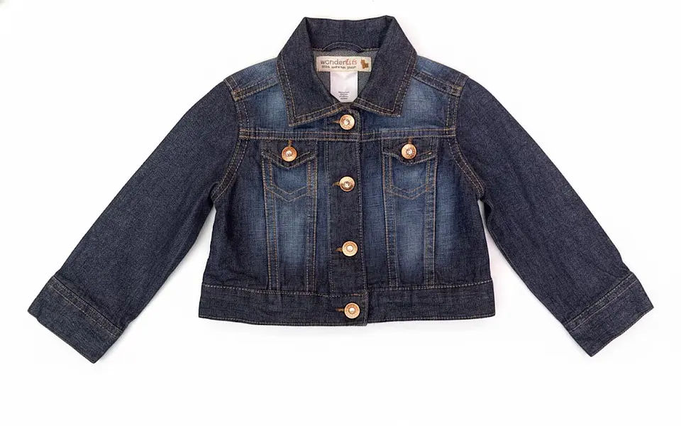 Chaqueta de Mezclilla Clásica para Bebé Wonderkids – 18 Meses 1