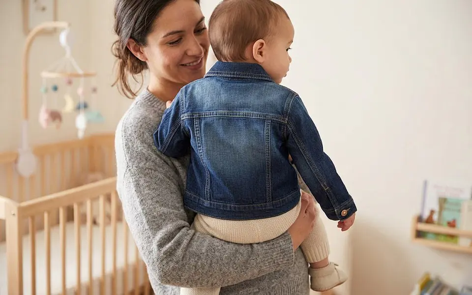 Chaqueta de Mezclilla Clásica para Bebé Wonderkids – 18 Meses 5
