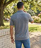 Polera Grand Slam Performance Tenis/Golf – Gris Jaspeado (Talla XXL) - Miniatura 6