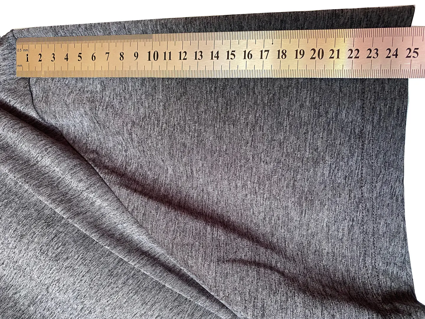 Polera Grand Slam Performance Tenis/Golf – Gris Jaspeado (Talla XXL) 11