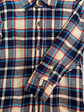 Camisa de Franela Escocesa Carter's – Azul, Rojo y Crema (Talla 3T) - Miniatura 7