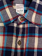 Camisa de Franela Escocesa Carter's – Azul, Rojo y Crema (Talla 3T) - Miniatura 5