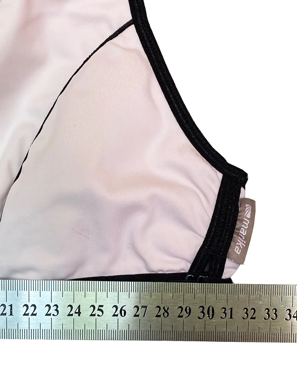 Peto Deportivo Marika con Tecnología Coolmax – Blanco y Negro (Talla M) 15