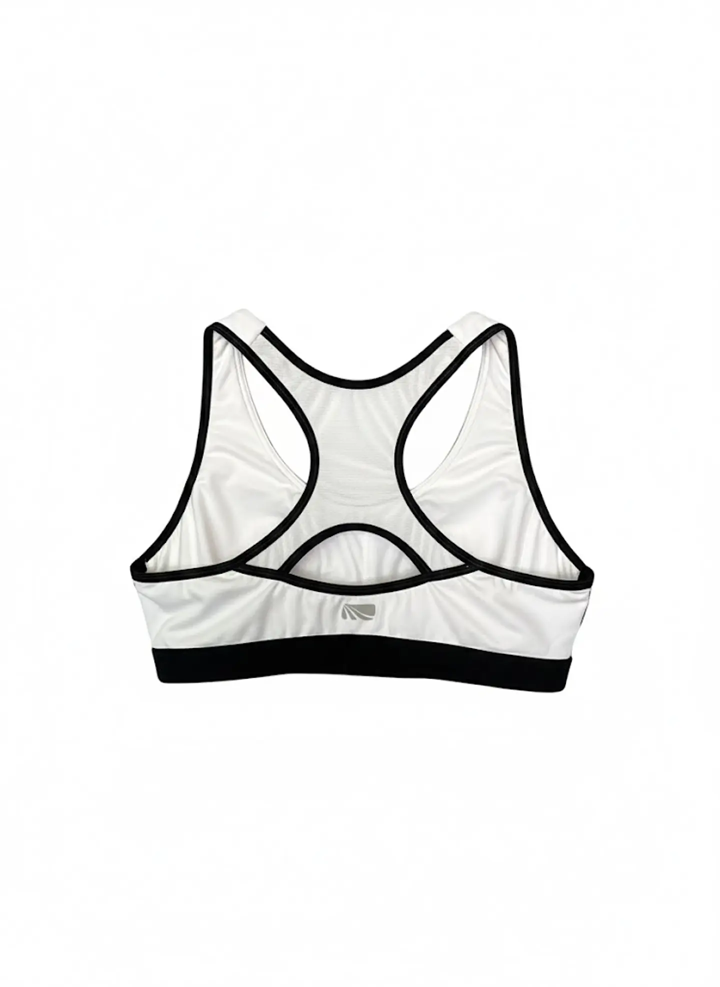 Peto Deportivo Marika con Tecnología Coolmax – Blanco y Negro (Talla M) 2