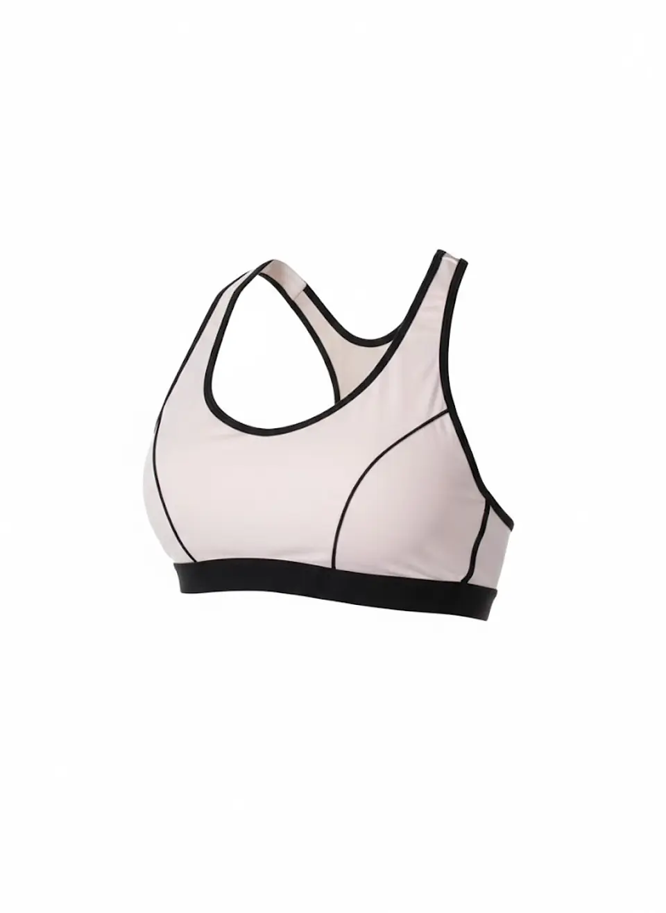 Peto Deportivo Marika con Tecnología Coolmax – Blanco y Negro (Talla M) 1