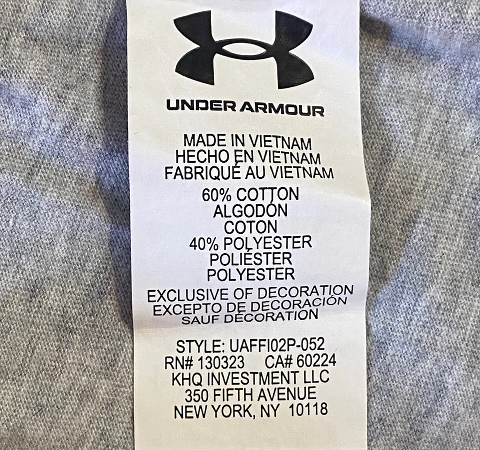 Polera de Manga Larga Under Armour para Bebé - 