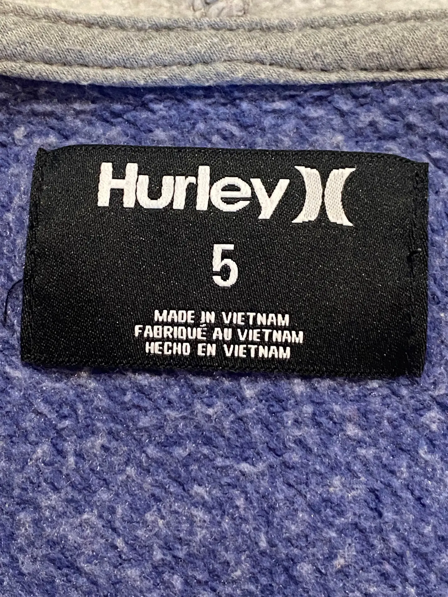 Polerón con Capucha HURLEY para Niño – Talla 5 (4-5 años) 8