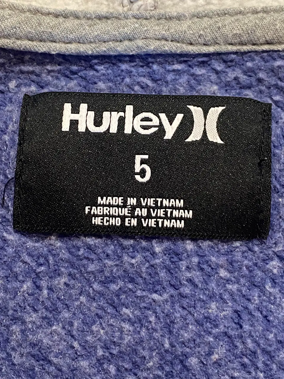 Polerón con Capucha HURLEY para Niño – Talla 5 (4-5 años) 8