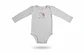 Body Manga Larga Carter's de Erizo con Flores / Unisex – Talla 24 Meses - Miniatura 1