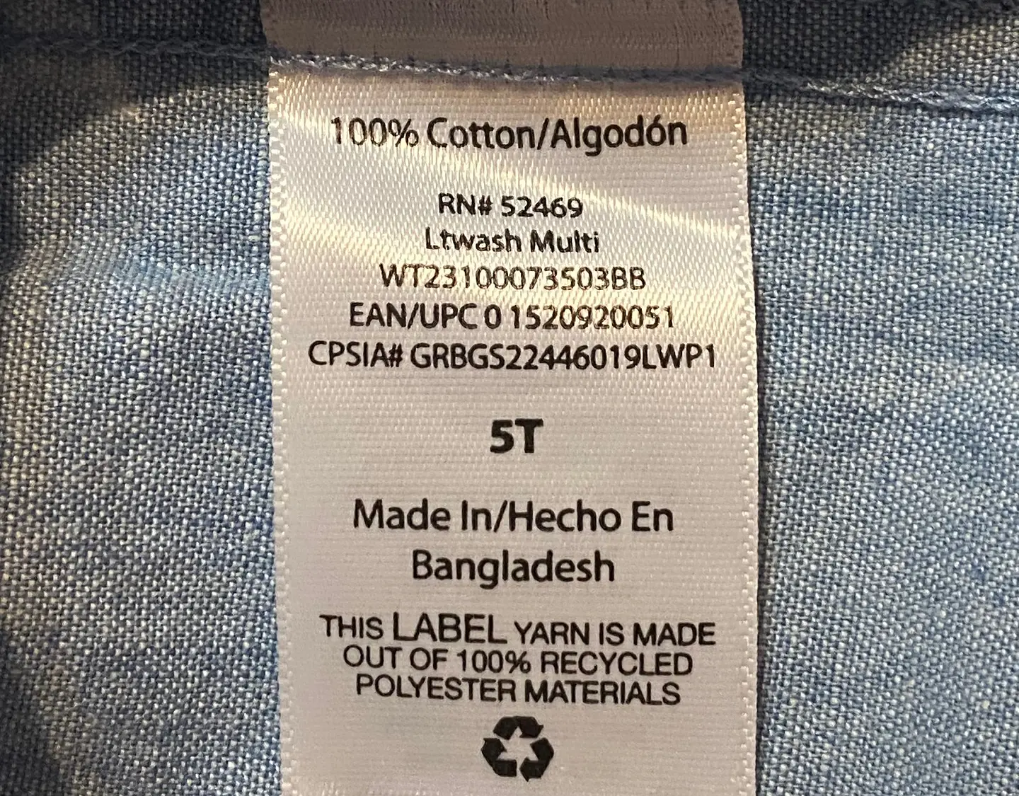 Camisa de Algodón 