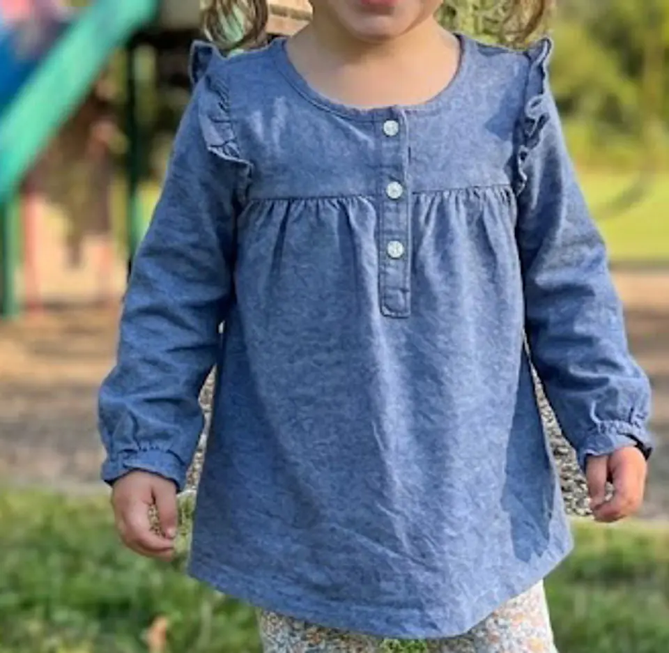 Vestido / Camisola Niña Carter's con vuelos - Talla 2 / 2 Años 4