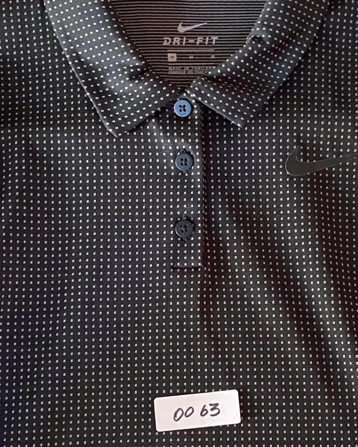 Polera Polo Manga Larga Nike Golf Dri-Fit – Talla M 15