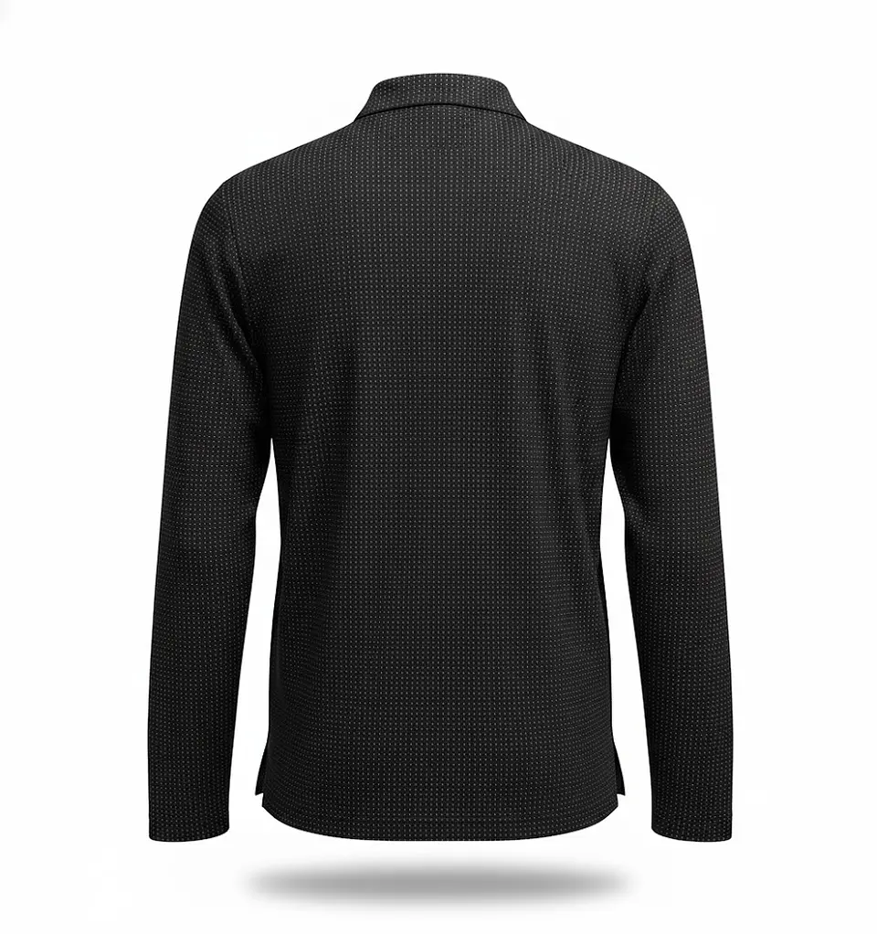 Polera Polo Manga Larga Nike Golf Dri-Fit – Talla M 2