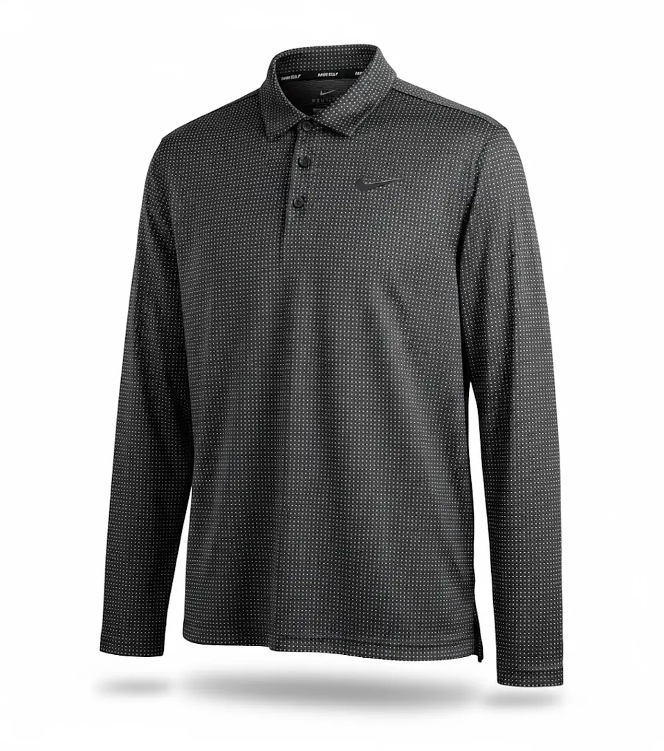 Polera Polo Manga Larga Nike Golf Dri-Fit – Talla M 1