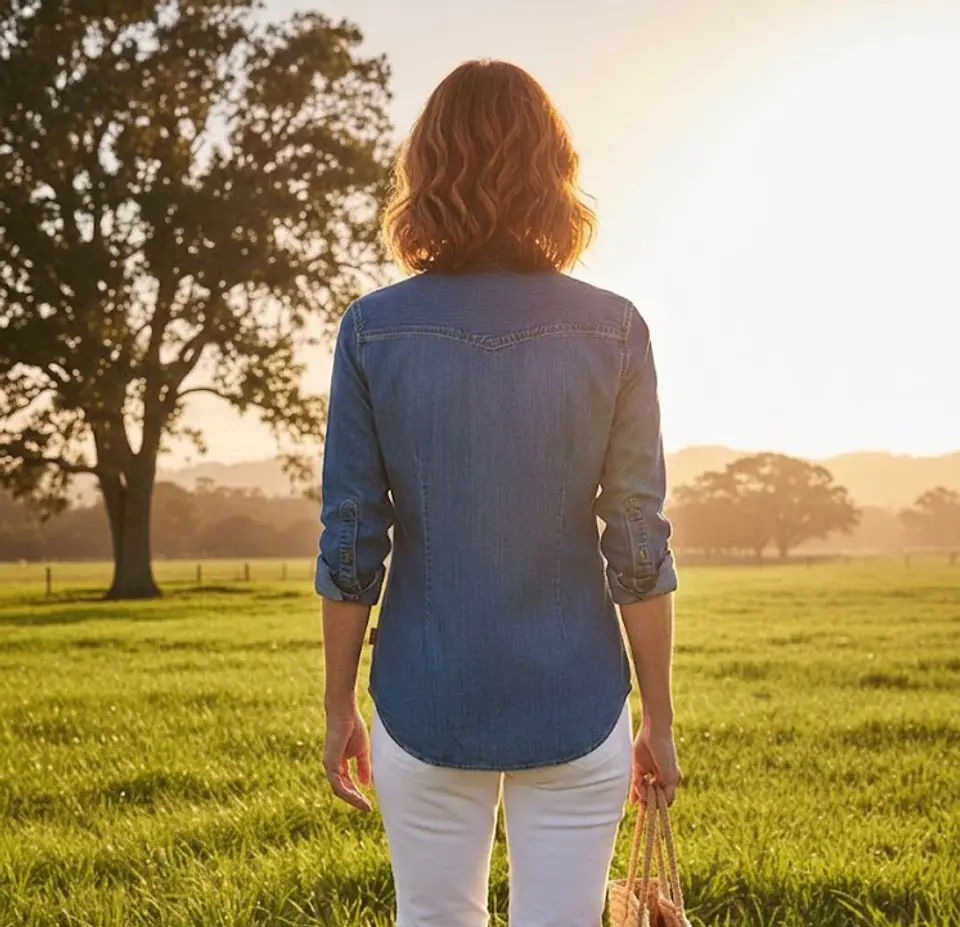 Camisa de Mezclilla Abercrombie & Fitch – Talla M 5