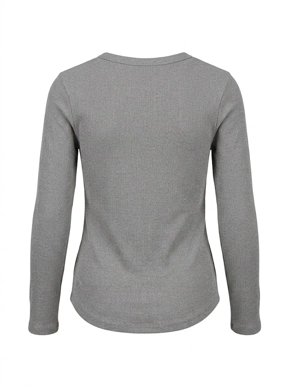 Polera Manga Larga de Algodón Rib No Boundaries GRIS – Talla L/11-13 (NUEVO) 2