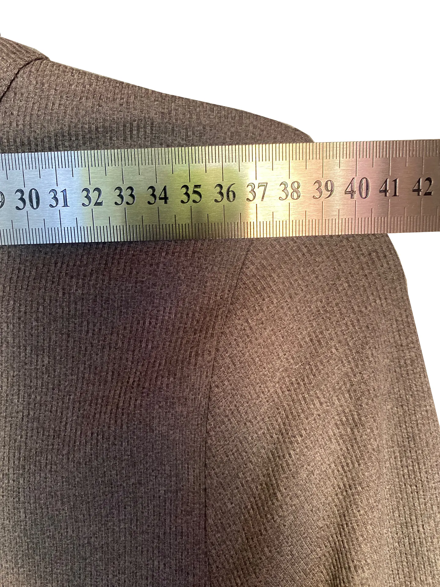 Polera Manga Larga de Algodón Rib No Boundaries GRIS – Talla L/11-13 (NUEVO) 11