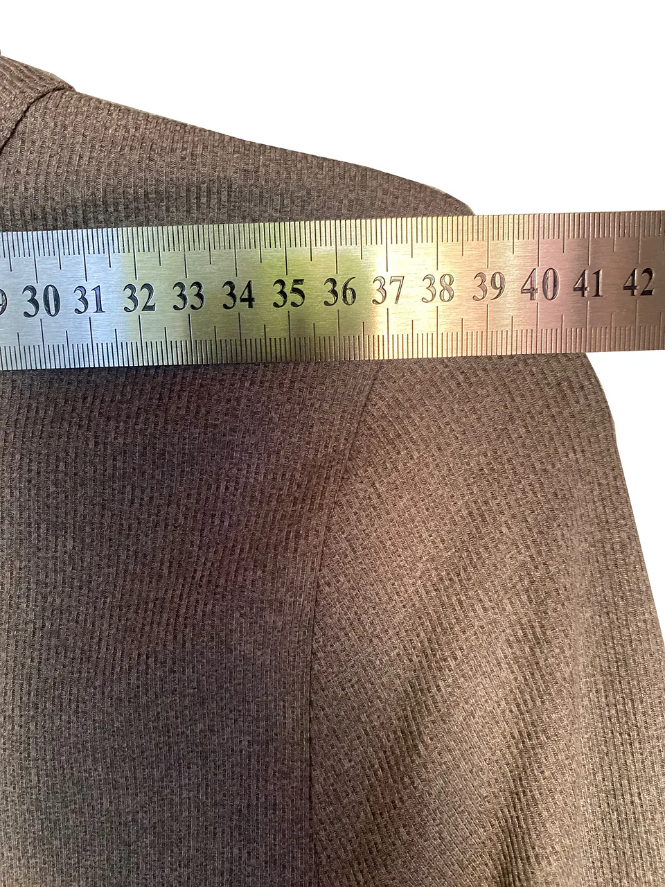 Polera Manga Larga de Algodón Rib No Boundaries GRIS – Talla L/11-13 (NUEVO) 11