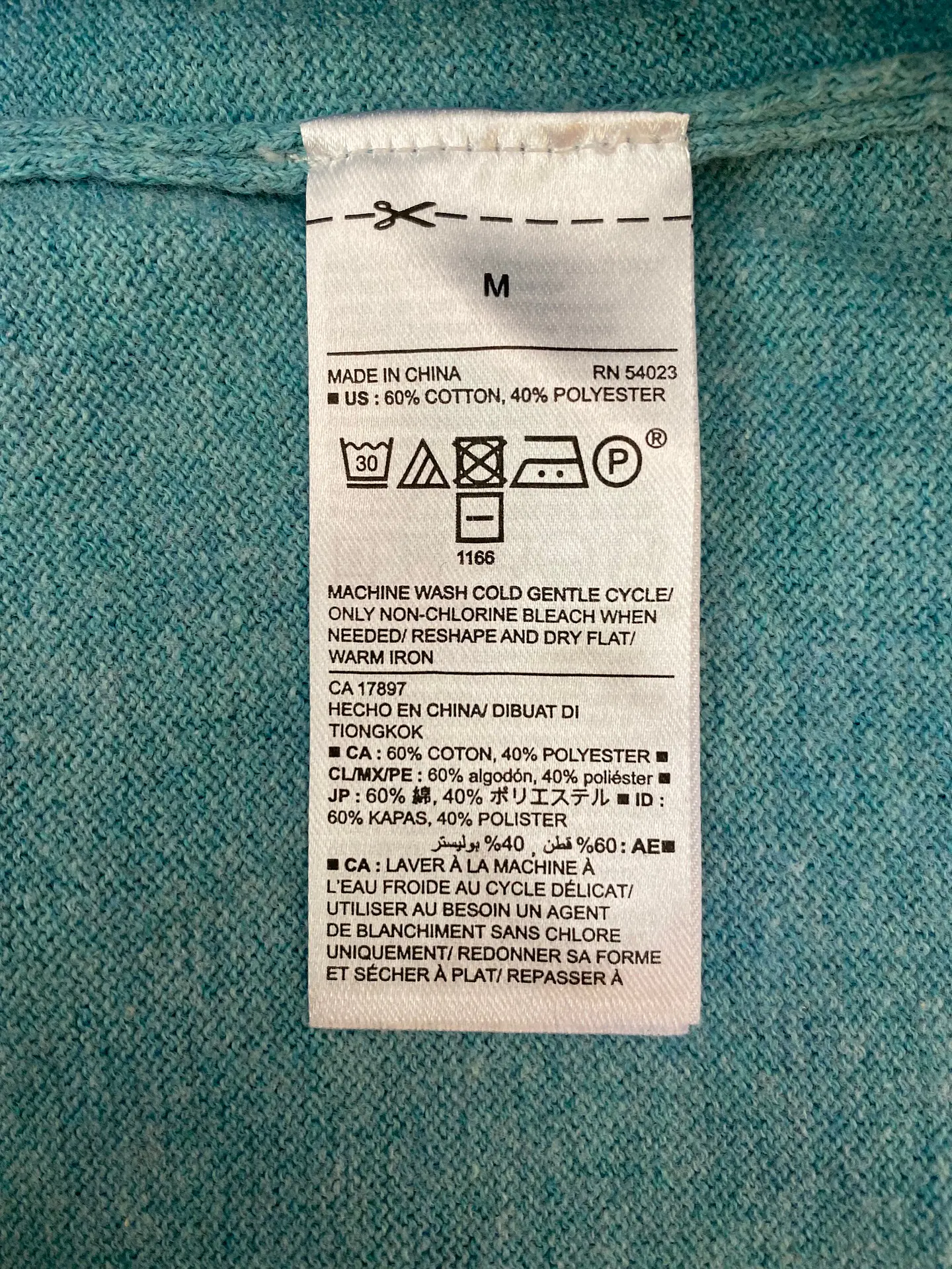 Chaleco Sweater cuello en V Old Navy – Talla M 7