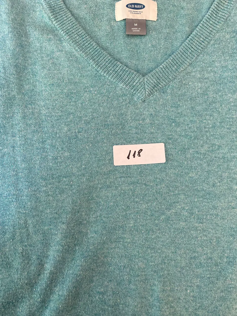 Chaleco Sweater cuello en V Old Navy – Talla M 13