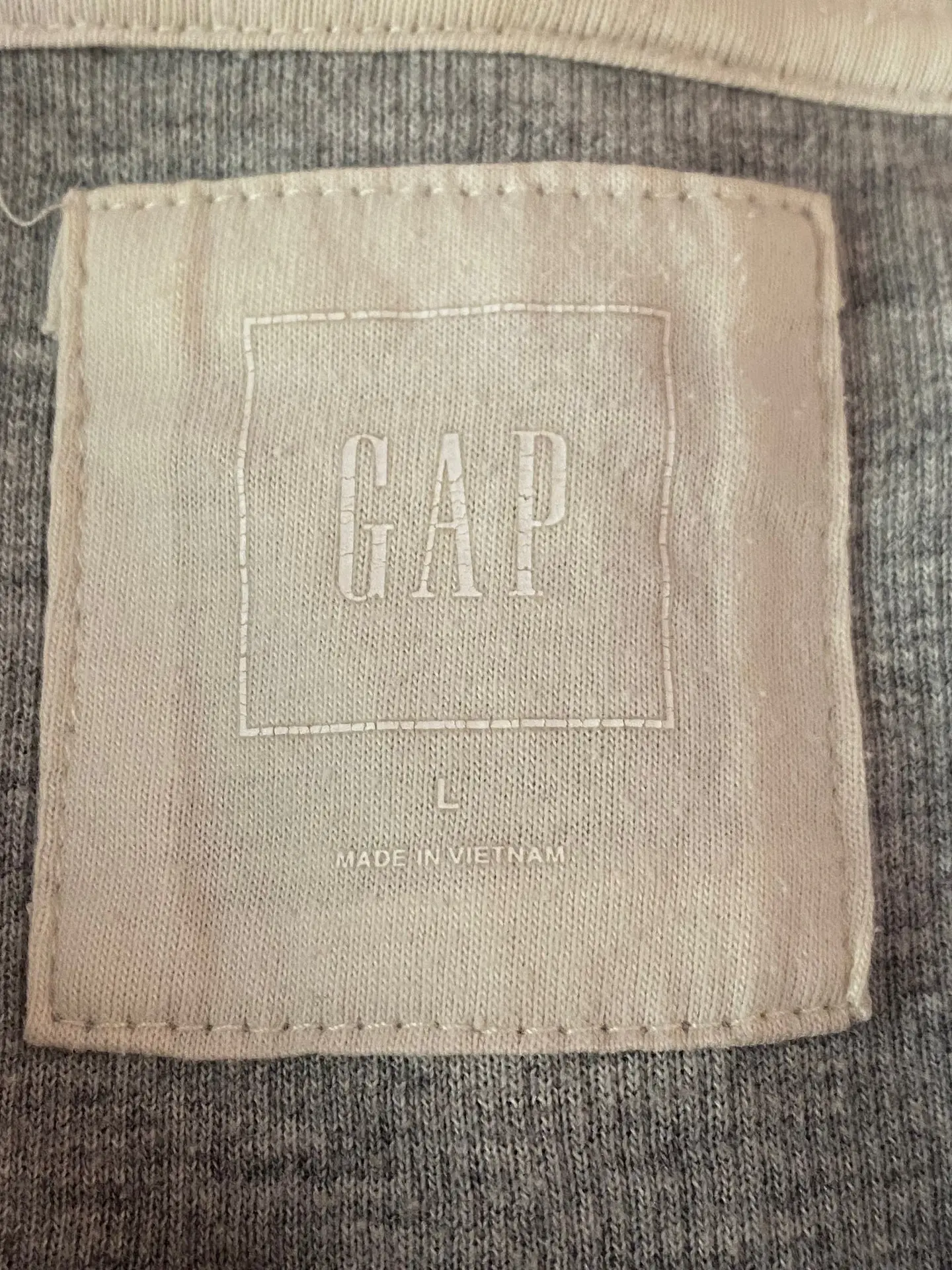 Polerón con capucha (Hoodie) GAP Waffle Knit – Talla L 6