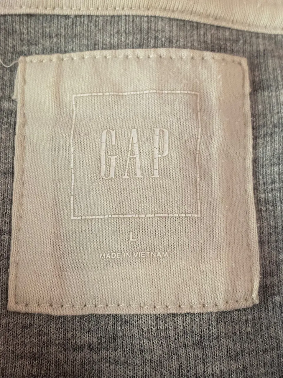 Polerón con capucha (Hoodie) GAP Waffle Knit – Talla L 6