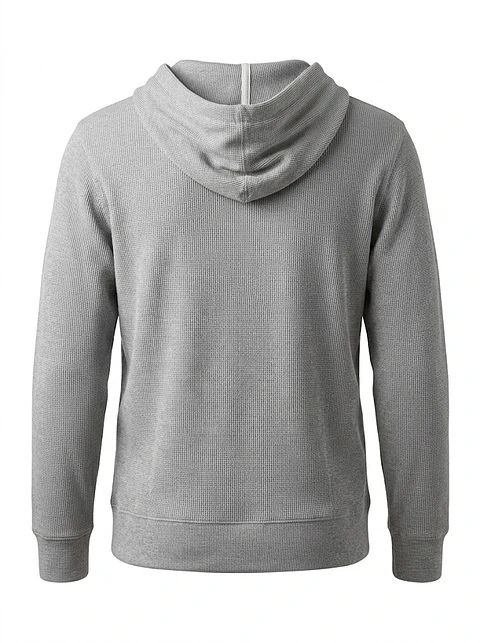 Polerón con capucha (Hoodie) GAP Waffle Knit – Talla L
