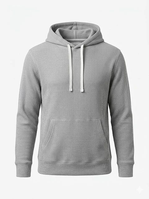 Polerón con capucha (Hoodie) GAP Waffle Knit – Talla L