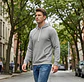 Polerón con capucha (Hoodie) GAP Waffle Knit – Talla L - Miniatura 3
