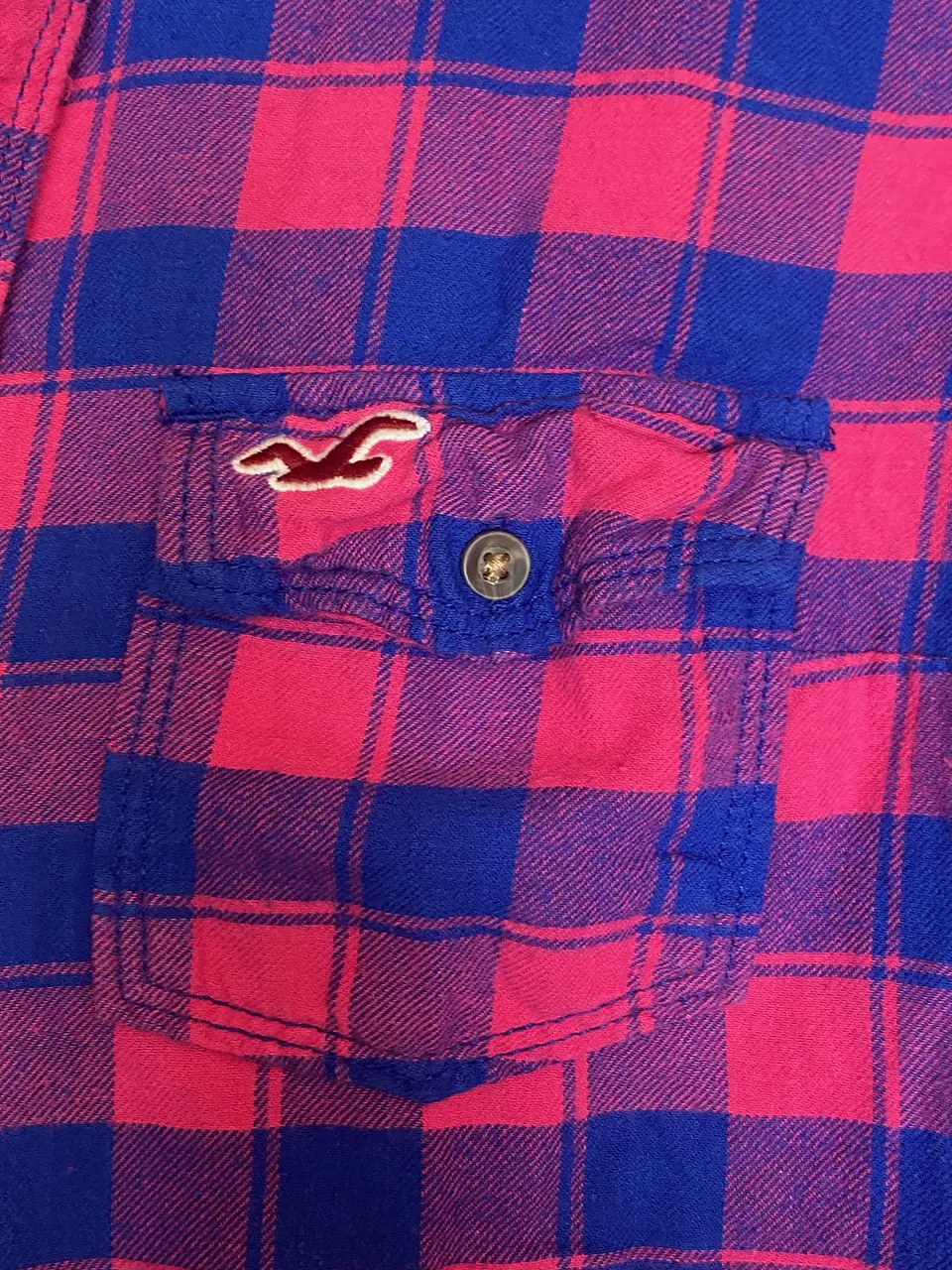 Camisa de Franela Leñadora Hollister – Talla M 9